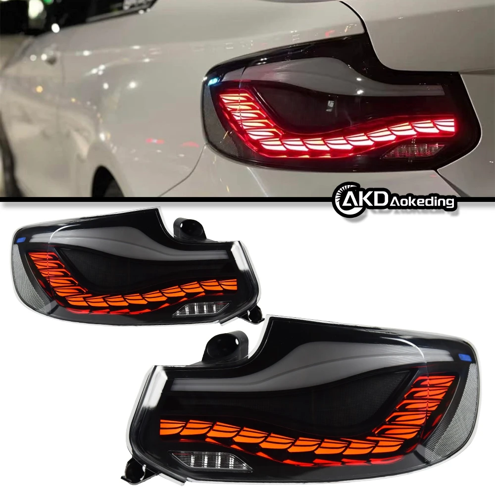 

2 PCS Car Styling Tail Light for BMW 2 Series F22 Tail Lights 2012-2021 M2 F23 F87 220i 225i LED RearLamp automotive Accessories