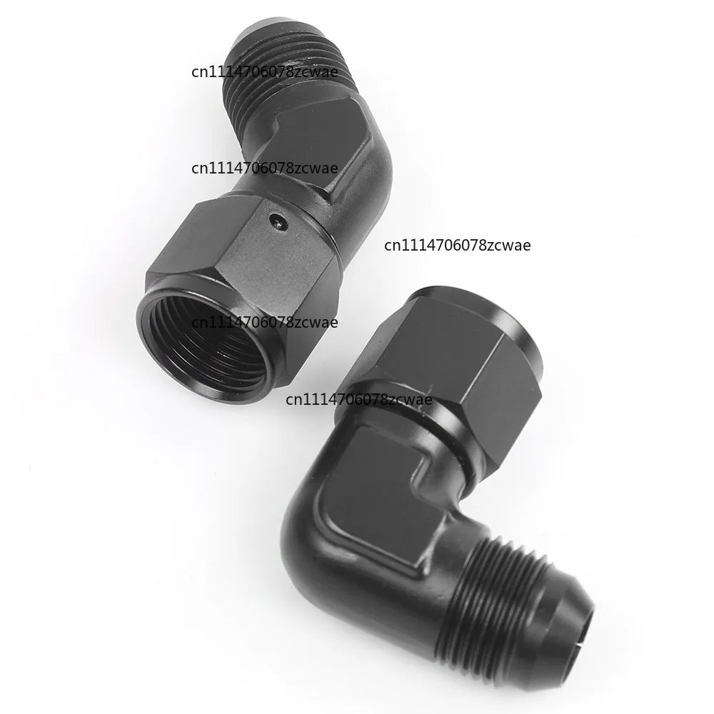 Auto Aluminum Alloy Oil Cooler Adapter Fitting Male Female Connector AN4 AN6 AN8 AN10 AN12 Modification Parts