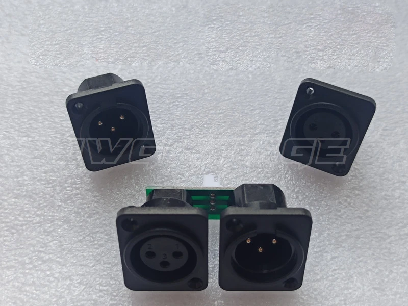 

2pcs/lot Moving Head Beam Dmx512 7R Signal Output Main Board Signal Plug Signal Base Male And Female Connector