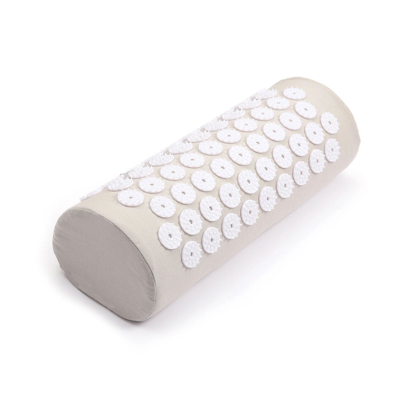 68*42*2cm Light Gray  Acupressure Massage Mat & Pillow Set Free Storage Bag