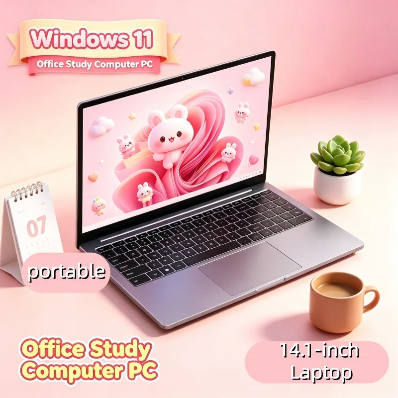 

Premium Business Laptop 14.1" Windows 11 Intel 6500Y Ultra Thin 16GB/32GB DDR4 2TB SSD Portable For Office Study