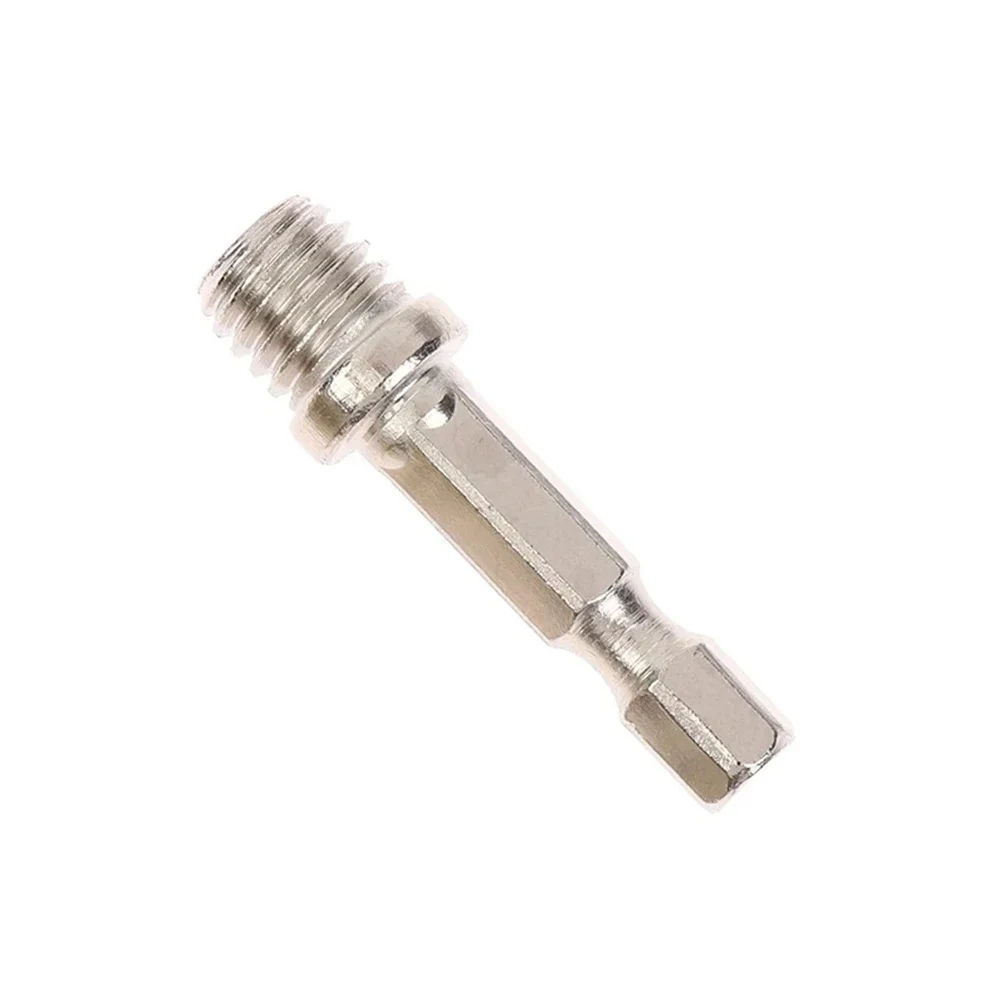 1PC Polishing Disc Connecting Rod Designed for M10 Thread Compatibility and 1/4 Inch Hexagon Shank Power Tools