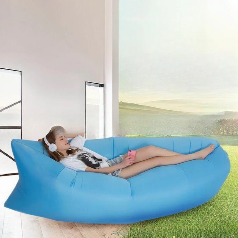 

Lazyman Foldable Inflatable Automatic Portable Children's Inflatable Napping Equipment Outdoor Furniture Opblaasbaar ZYCQSF