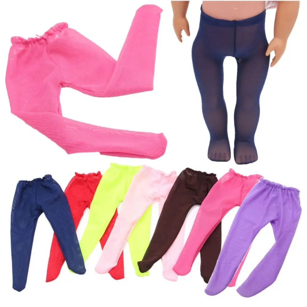 For 18inch/43cm Doll Doll Silk Tights Dolls Accessories Playing House Mini Elastic Leggings Cosplay Multicolor Toys Pantyhose