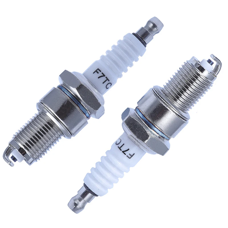 1Pcs Spark Plug F7TC สำหรับเครื่องยนต์ GX120 GX160 GX200 GX240 GX270 GX340 GX390 Pumplawn Mover