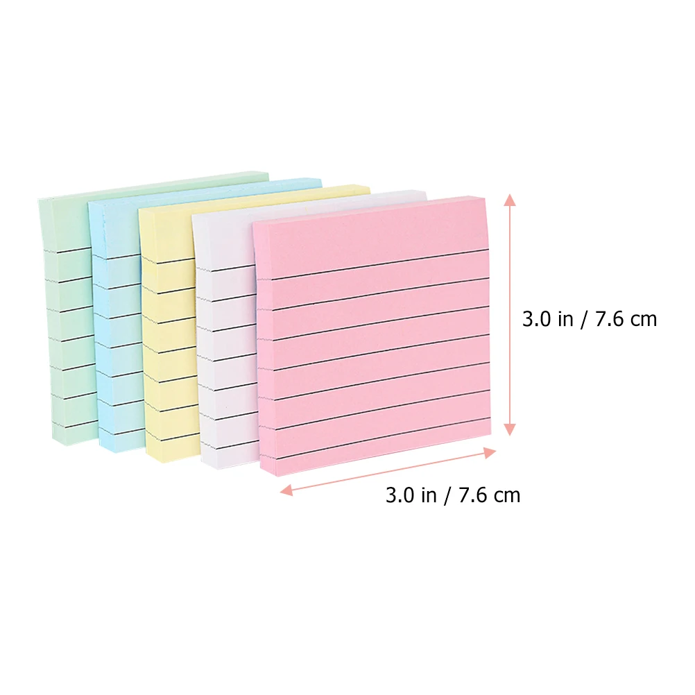 

10pcs Thick Paper Strong Adhesive Removable Memo Pads Portable Reminder Notes For Office Student Self-Adhesive