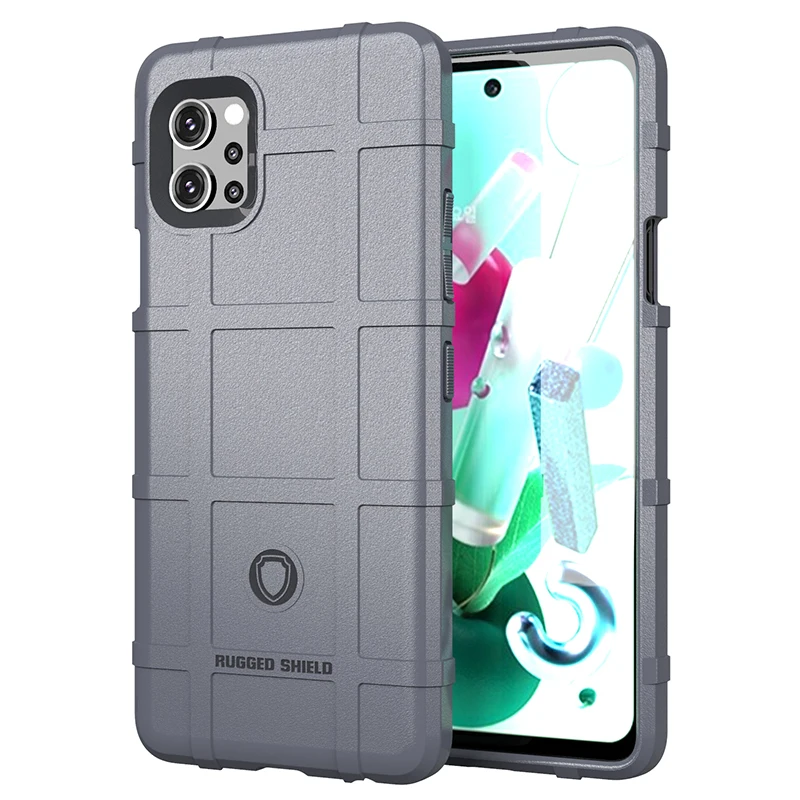 Armor Heavy Silicone Cases for LG Q92 5G ShockProof Shield Matte Case for lg q92 5g LGQ92 Soft Phone Back Cover