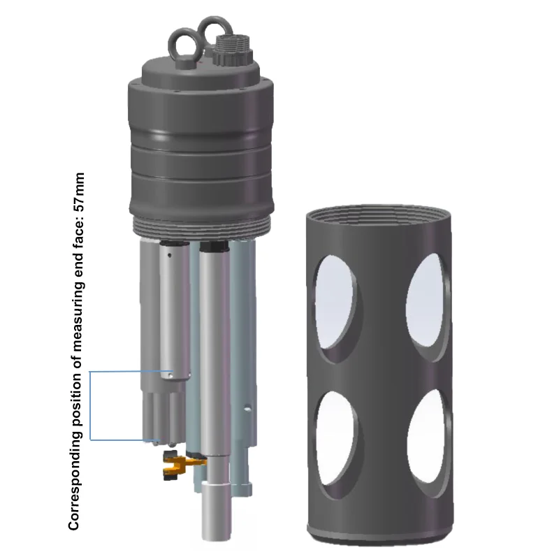 ZXY RS485 MULTI-PARAMETRO OTTICO DISSOLVATO OXIGENO TURBIDITÀ PH ORP 4 ELETTRODO CONDUCTIVITÀ DIGITALE MONITOR DI QUALITÀ D'ACQUA SENSO