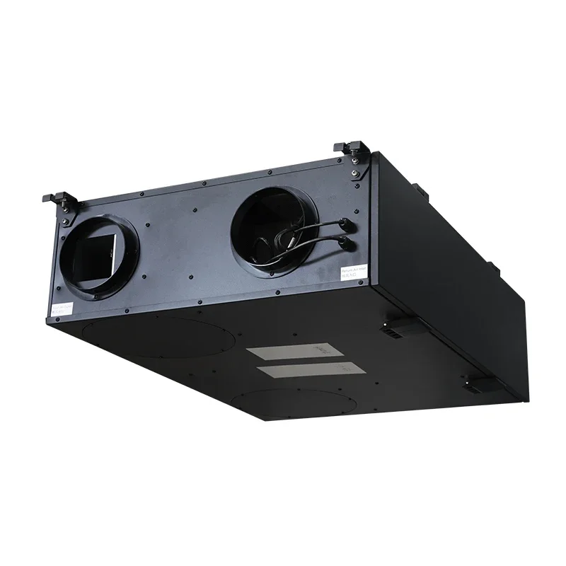 Sistemi di ventilazione dell'aria fresca con recuperatore a recupero di calore ad alta efficienza da 1000 cm ora ERV per la casa