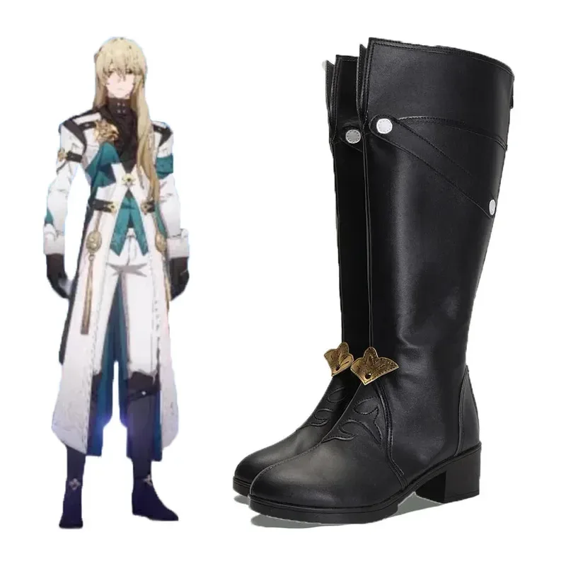 

NewHonkai Star Rail Luocha Cosplay Shoes Anime Chinese Style Halloween Carnival Game Role Play Costume Prop Women Men Boots2025
