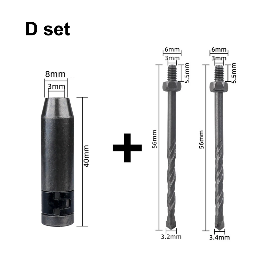 Construction Work Screwdriver Bit Conversion Electric Drill Accessory Ball Knurling Sleeve Chrome-vanadium Steel