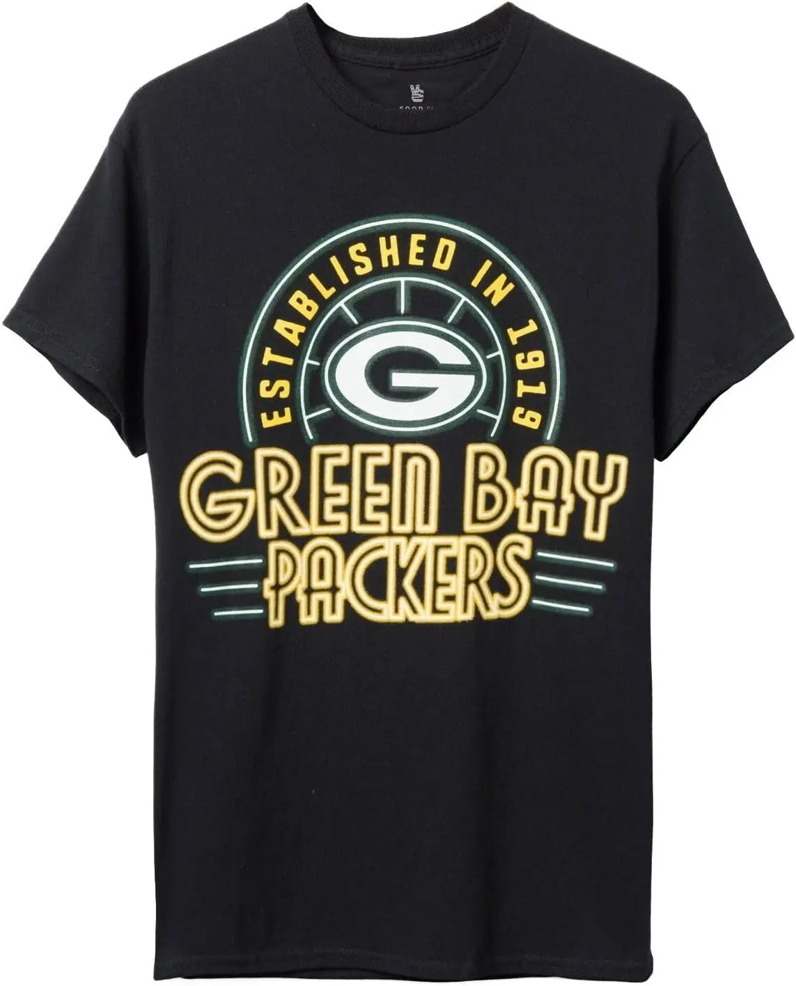 Packers Neon Glow Fan Tee