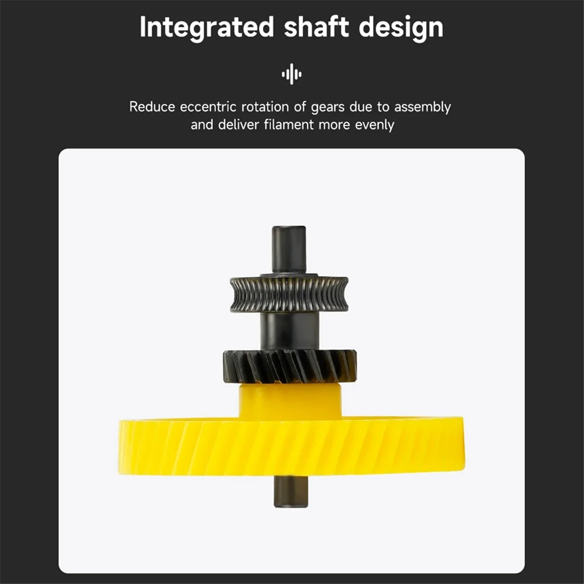 

Шестерня экструдера из закаленной стали в сборе для Bambu Lab P1S P1P X1 Carbon X1C 3D-принтер, износостойкая шестерня экструдера