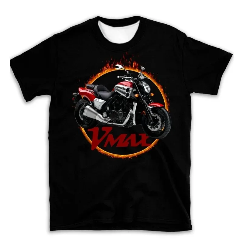 

Классическая японская мотоциклетная повседневная дышащая быстросохнущая свободная и удобная футболка с круглым вырезом и короткими рукавами с 3D принтом