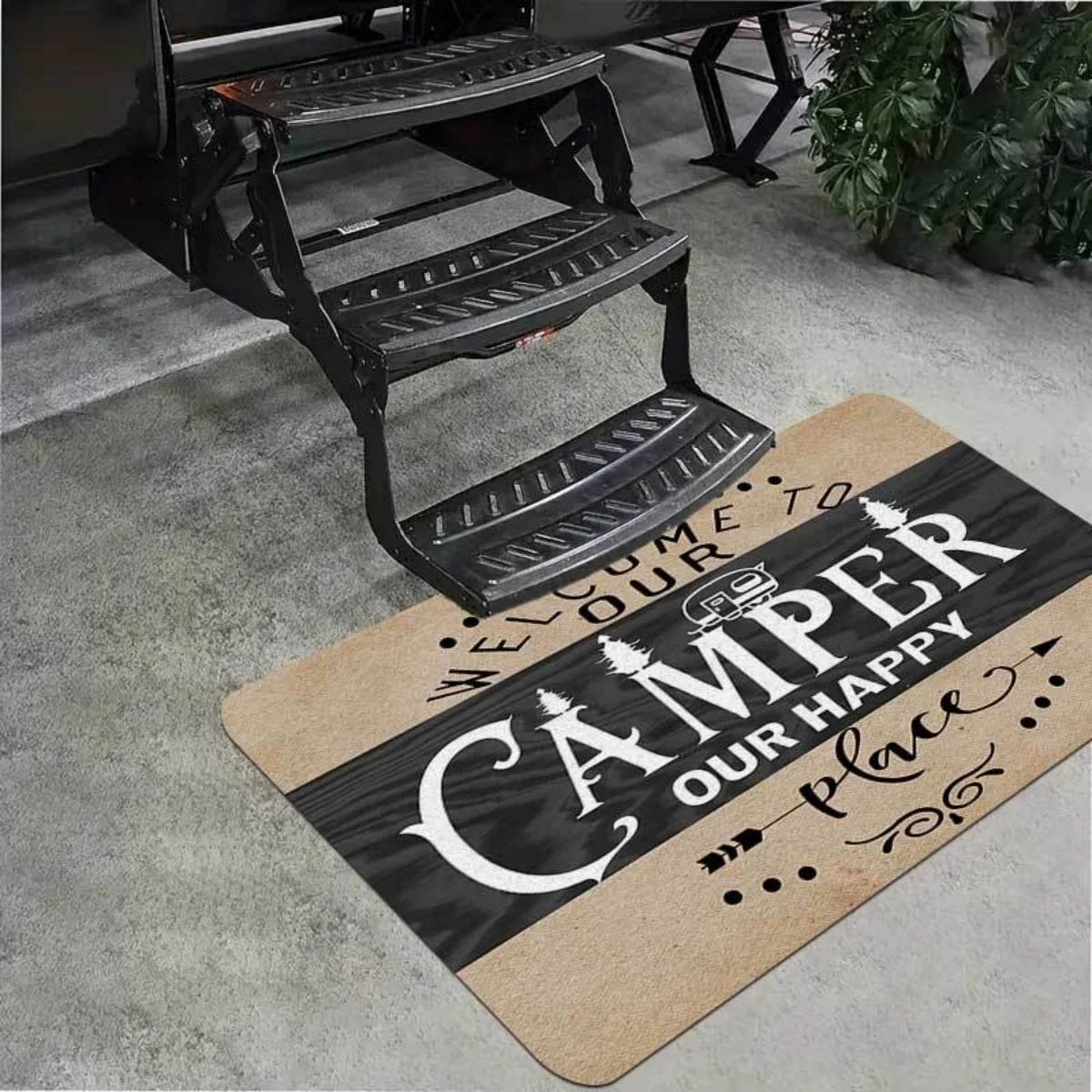 Doormat Entrance Rug Home Decor Nails Manicure Tool Line Art Print Floor Mat Salon Studio Entryway Decorative Rug