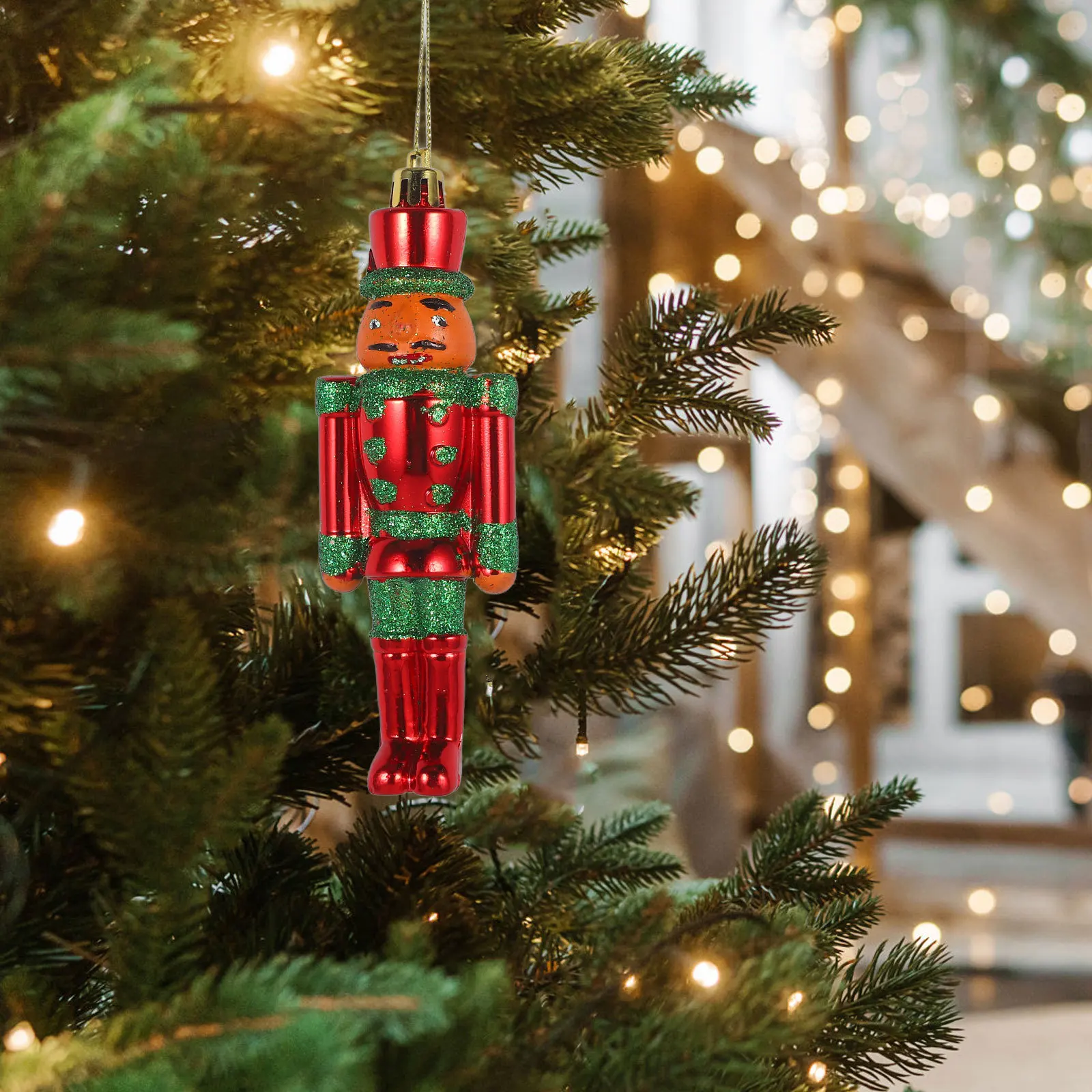 

3Pcs Christmas Nutcracker Ornament Xmas Pendant Decorative Nutcracker Perfect Gift Choice for Holidays Xmas Nutcrackers