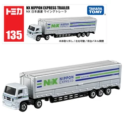 Takara Tomy TomicaLong Type Tomica No.135 NX Nippon Express Wing Trailer Cars Kids Toys Motor Vehicle Diecast Metal Model