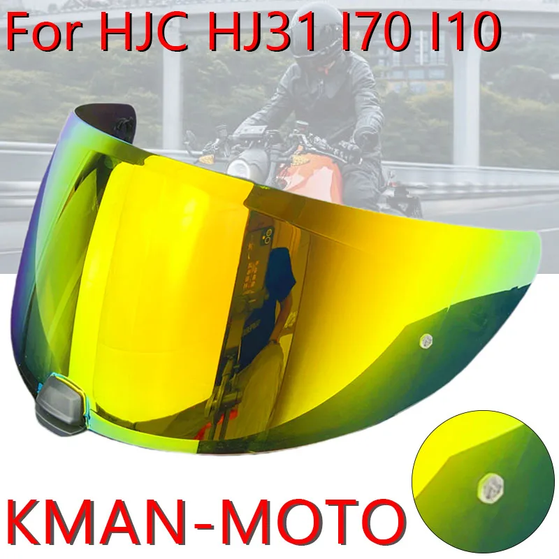 HJ31 Visors Fo HJC I70 I10 Motorcycle Helmet Visors UV Protection high toughness Motorcycle high strength Helmet Accessories