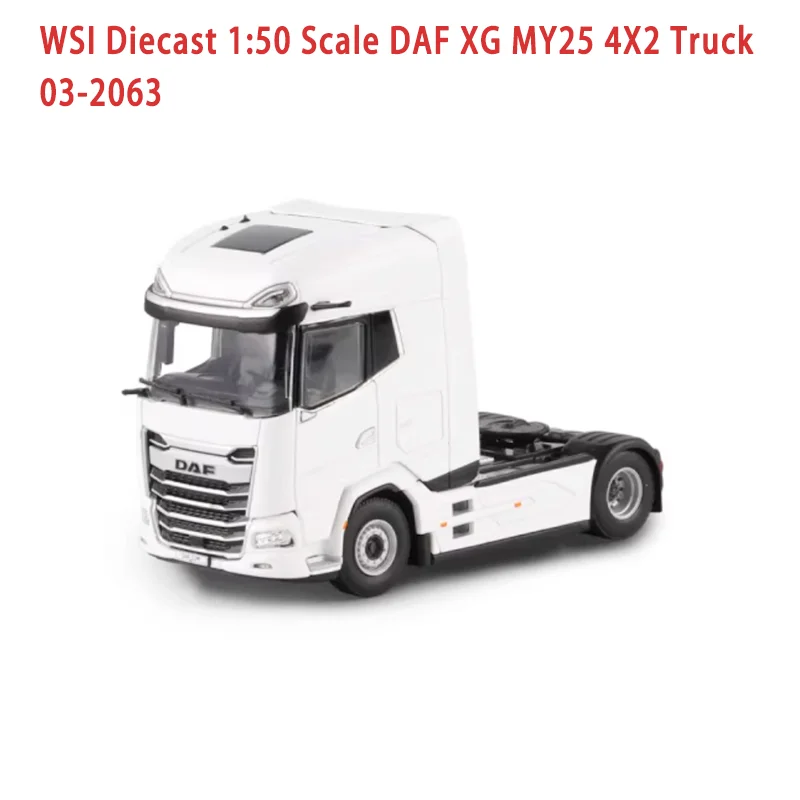 

WSI Diecast 1:50 Scale DAF XG MY25 4X2 Truck Alloy Simulation Car Model Collection Souvenir Holiday Gift Static Display