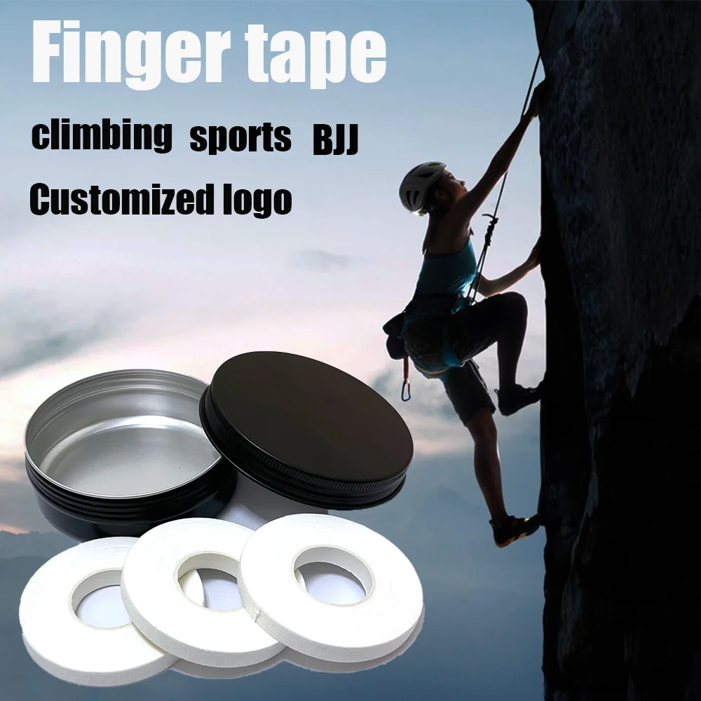 Climbing Finger Tape Self-adhesive Elastic Bandage Finger Tape for BJJ,0.75cm/10m Sports Tape,Customized Logo