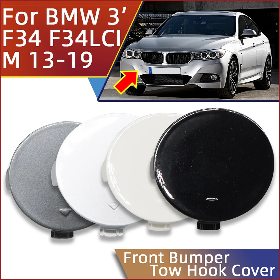 

Крышка крышки бампера с крючком 51118061552 для BMW 320 325 328 330 335 Gran Turismo GT F34 F34LCI M посылка 2013-2019