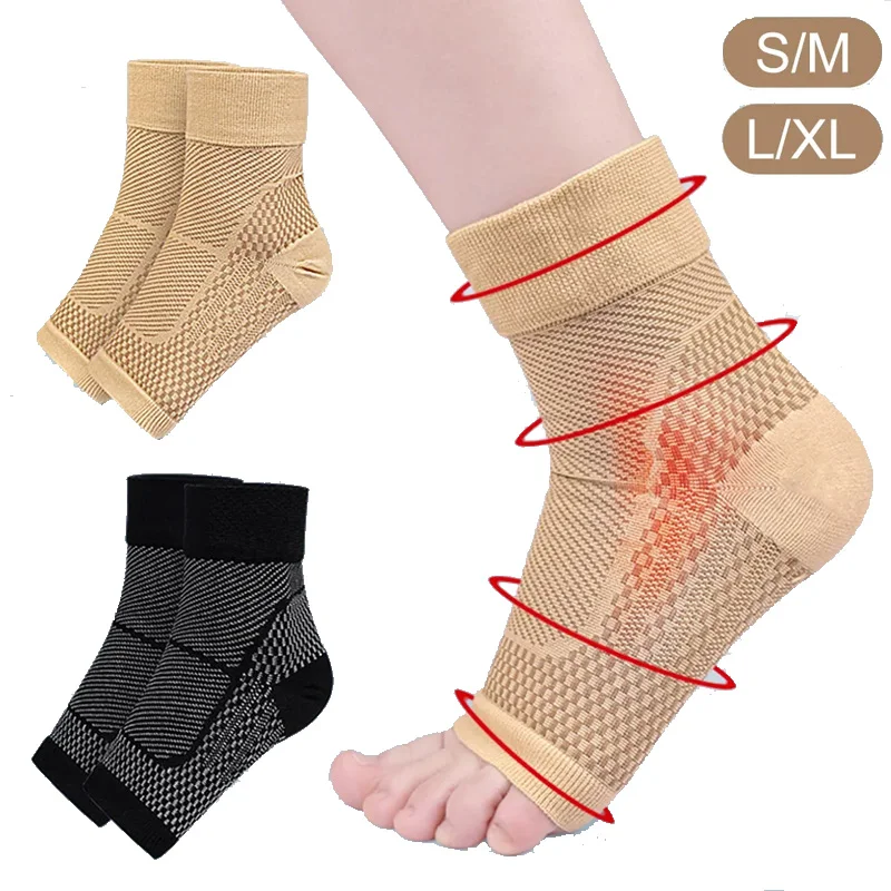 Adjustable Sports Ankle Brace for Women Men Compression Ankle Wrap Support Soft Elastic Breathable Brace Protector Ankle Guard P