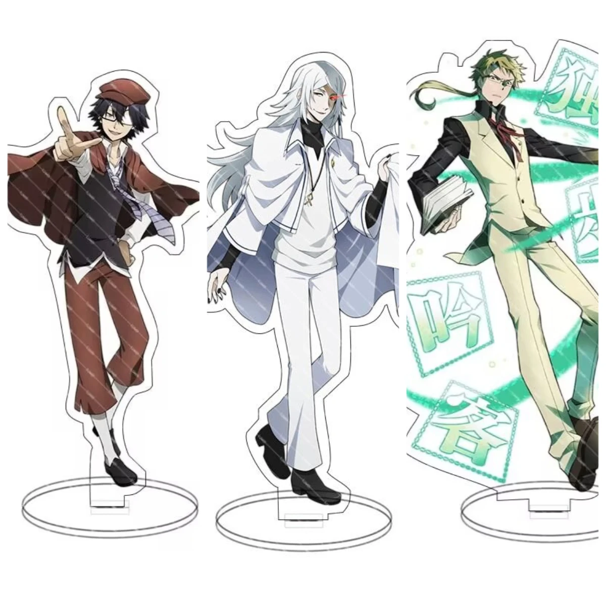 

"Bungou Stray Dogs" Acrylic anime-related decorative items "Dazai Osamu, Nakahara Nakaya, Nakajima Atsushi, Akutagawa Ryunosuke"