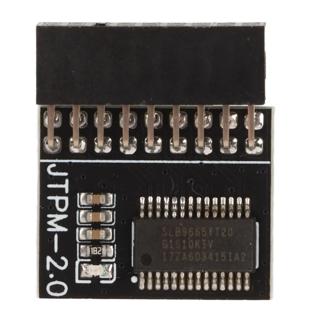 Picture 5: Practical 18Pin TPM2.0 Module Lightweight Compact Encryption Security Module TPM Module for Windows