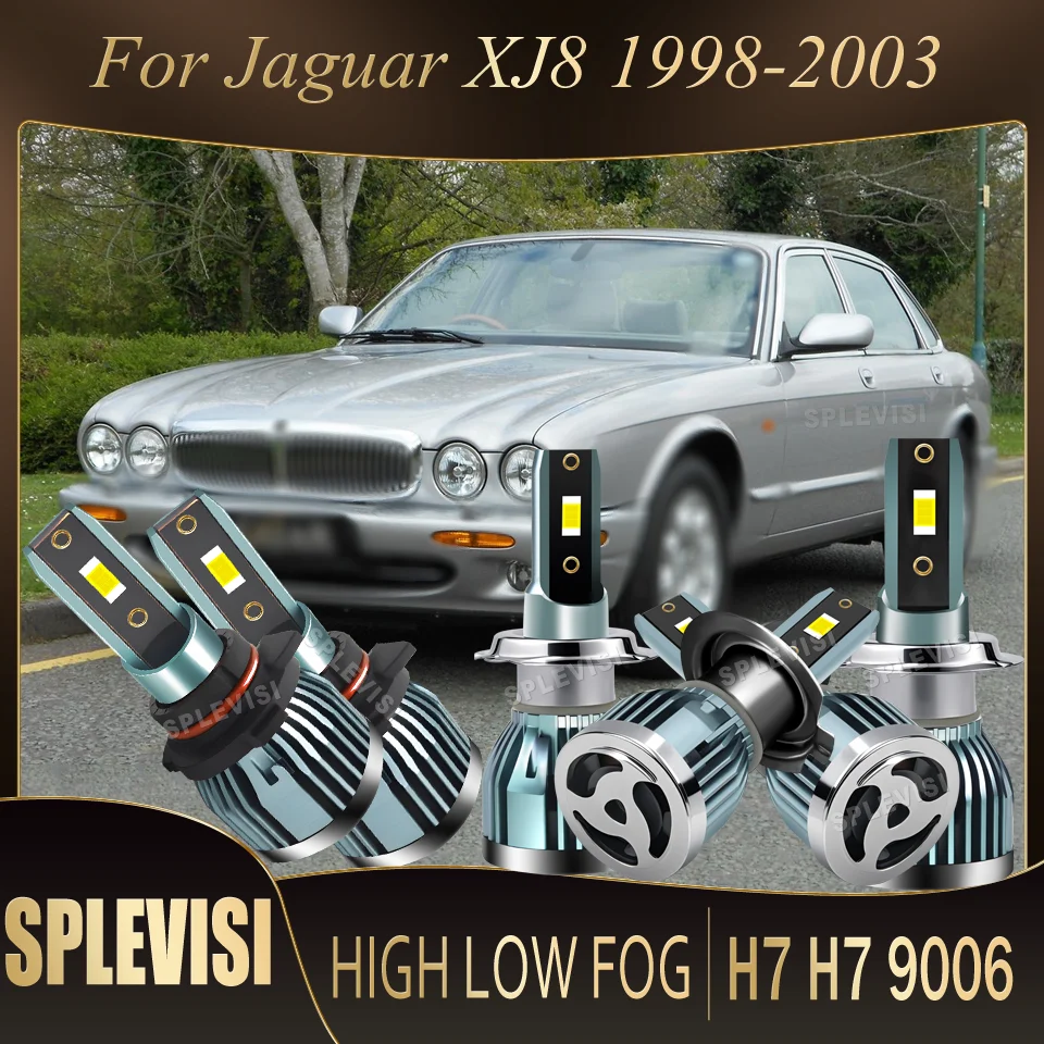 

Waterproof IP68 Quick Setup Night Safety 60000 hrs lifetime Headlight foglight LED For Jaguar XJ8 1998 1999 2000 2001 2002 2003
