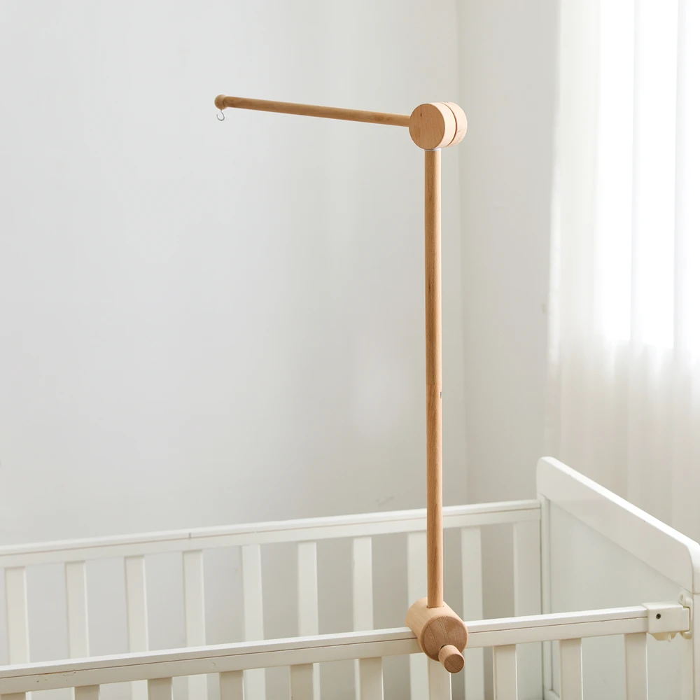 natural-wooden-360-degree-rotatable-baby-crib-mobile-stand-arm-adjustable-height-angle-stable-anti-tip-clamp-base-baby-toys