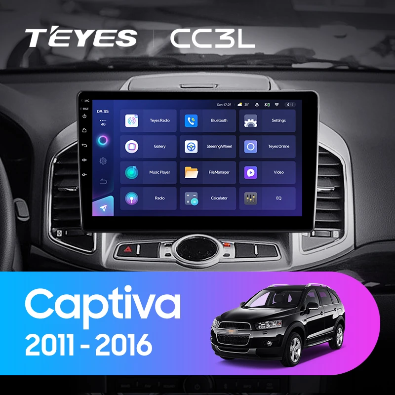 TEYES CC3L WIFI For Chevrolet Captiva 1 2011 - 2016 Car Radio Multimedia Video Player Navigation stereo GPS Android No 2din 2 din dvd