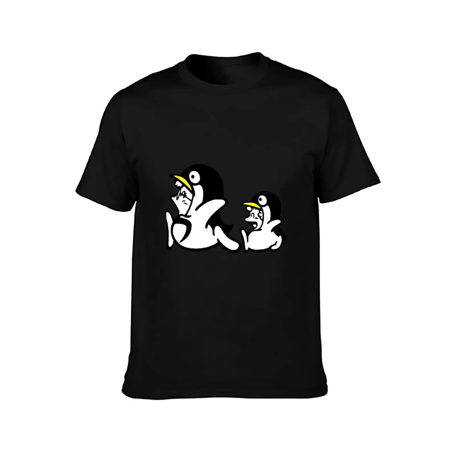 Arale Gachan Penguins T-Shirt Casual Daily Graphic Tee T-Shirt