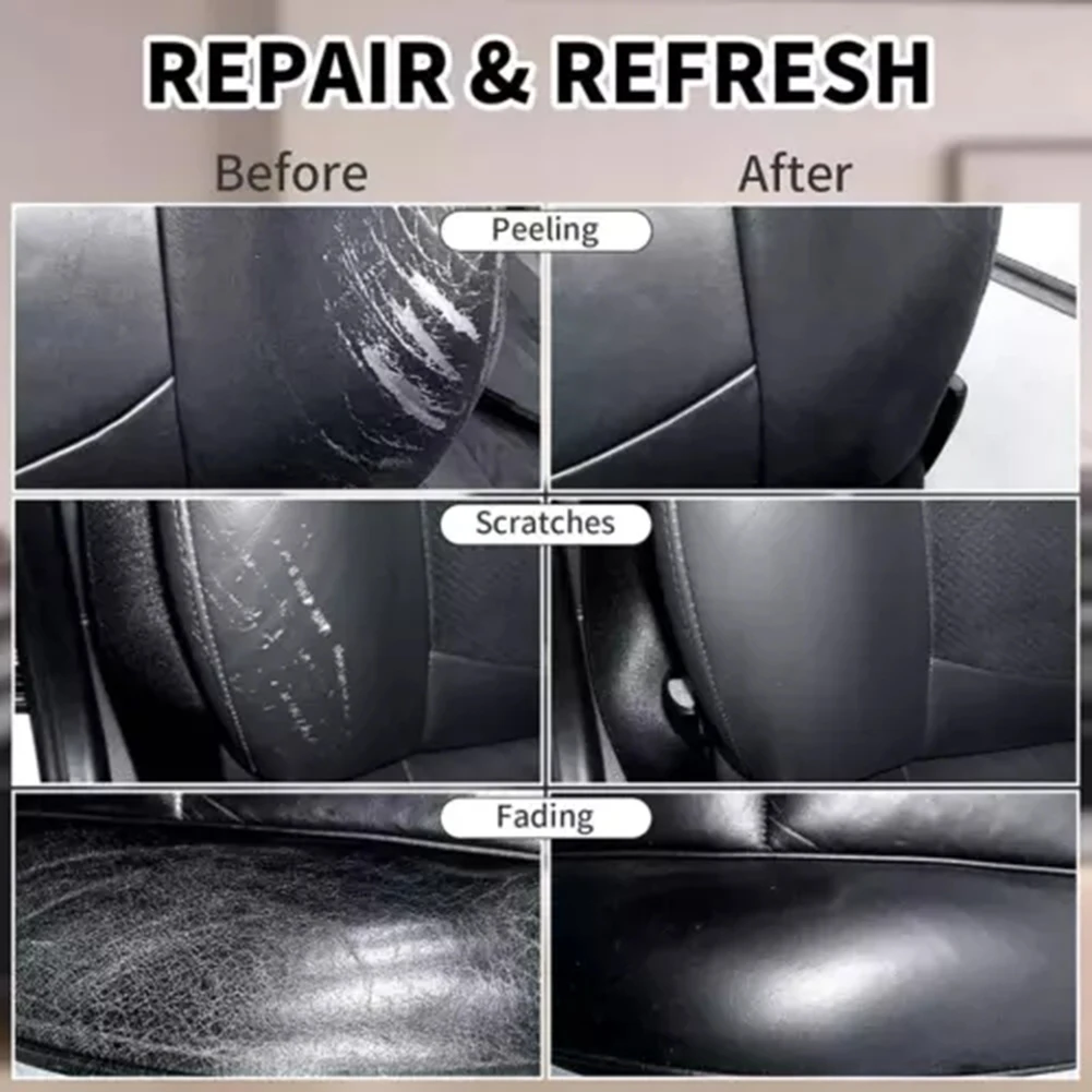 Professional DIY Leather Repair Gel Automotive Waterproof Solid-Color Repair Paste For Car Seats Furniture For Leather Shoes view 5