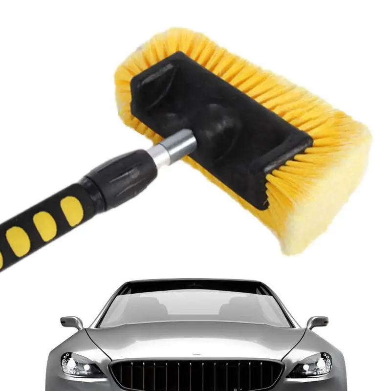 

Car Brush Head SUV Windshield Soft Bristles Brush Replacement Head Car Deep Cleaning Supplies For SUV RV Car Travel Camper Truck