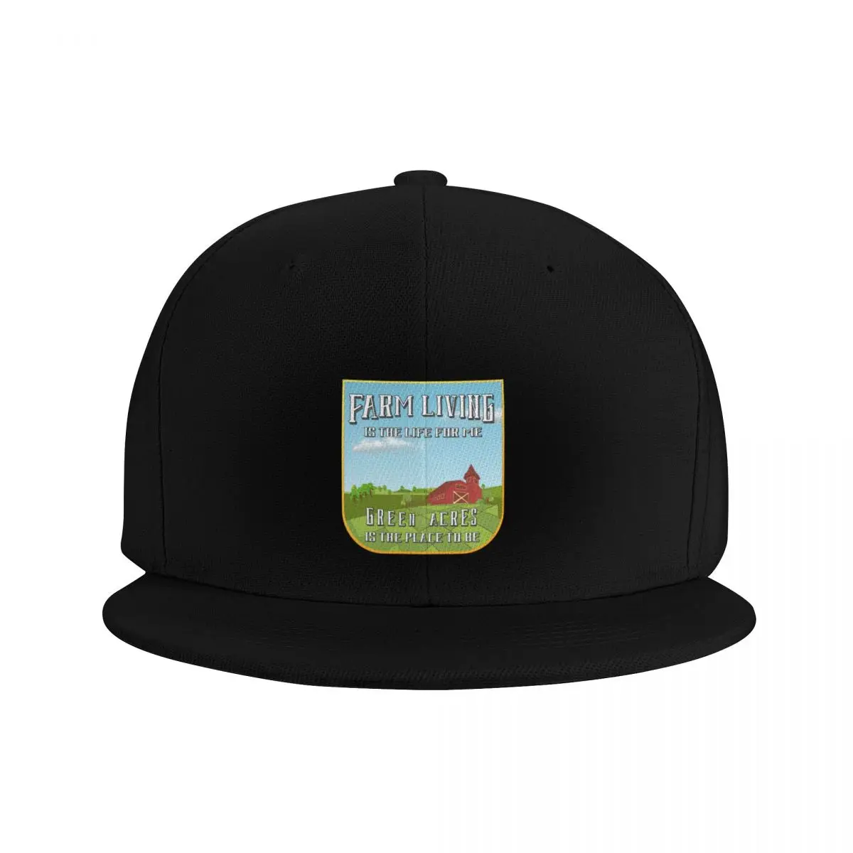 Farm Living Is The Life For Me, Green Acres Is The Place To Be Baseball Cap Luxury Hat summer hat Golf Wear Man Women's