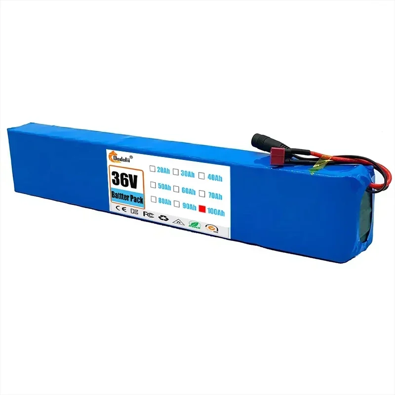 10S4P 36V 100000mAh Electric Scooter Lithium Battery 18650 battery pack 36V 60Ah Electric Scooter Electric Scooter Battery 36v