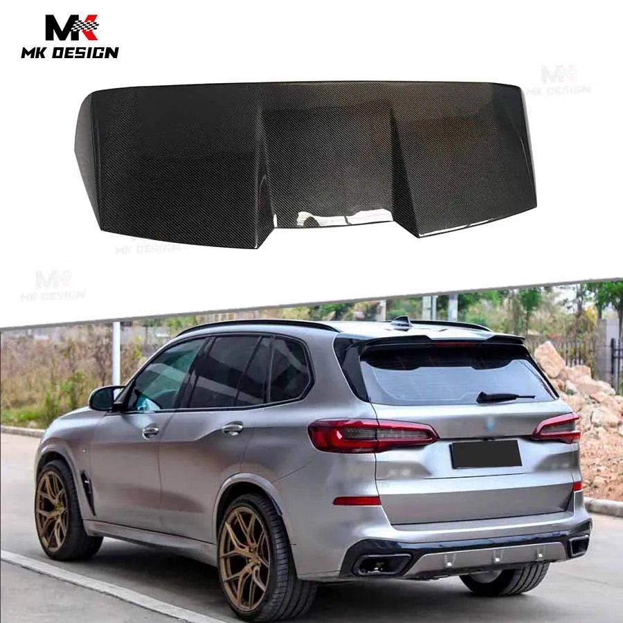 

Carbon Fiber Rear Roof Spoiler Top Wing for BMW X5 F15 2015-2018 Rear Spoiler Roof Wing Car Accessories