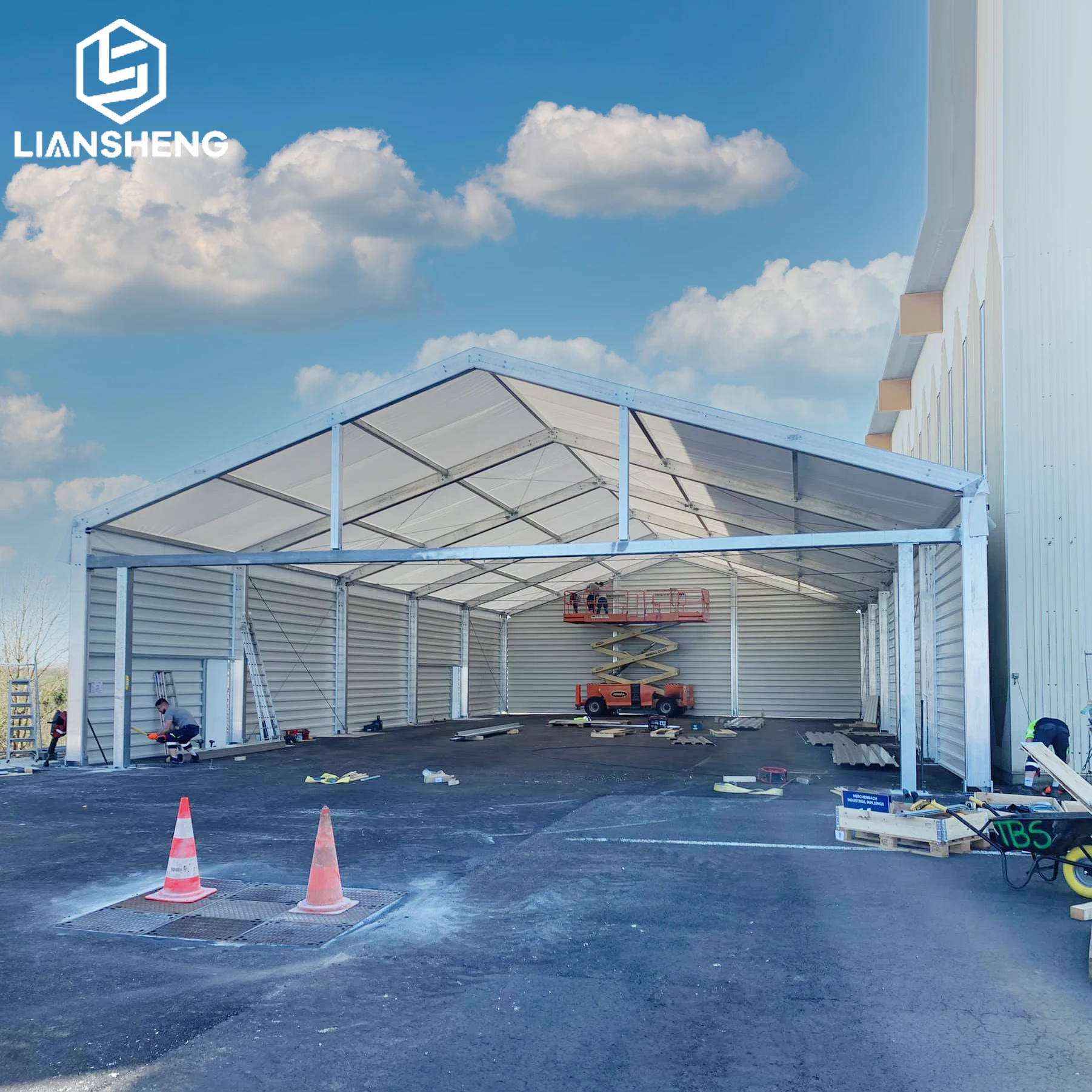 Hot Sale Aluminium Transparent  Frame Outdoor  Exhibition Tent White Event Tent