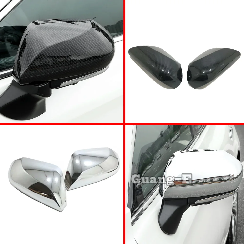 

For Toyota Avalon XX50 2018 2019 2020 2021 2022 2023 Styling Sticker Rear View Eyebrow Side Glass Mirror Cover Hood Trim Frame