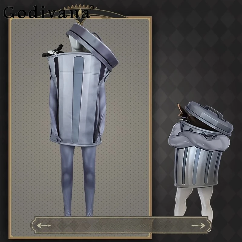

Lordly Trash Can Mask Halloween Party Outfit Game Honkai Star Rail Lordly Trashcan Cosplay Costume Women Man Adult Outfit