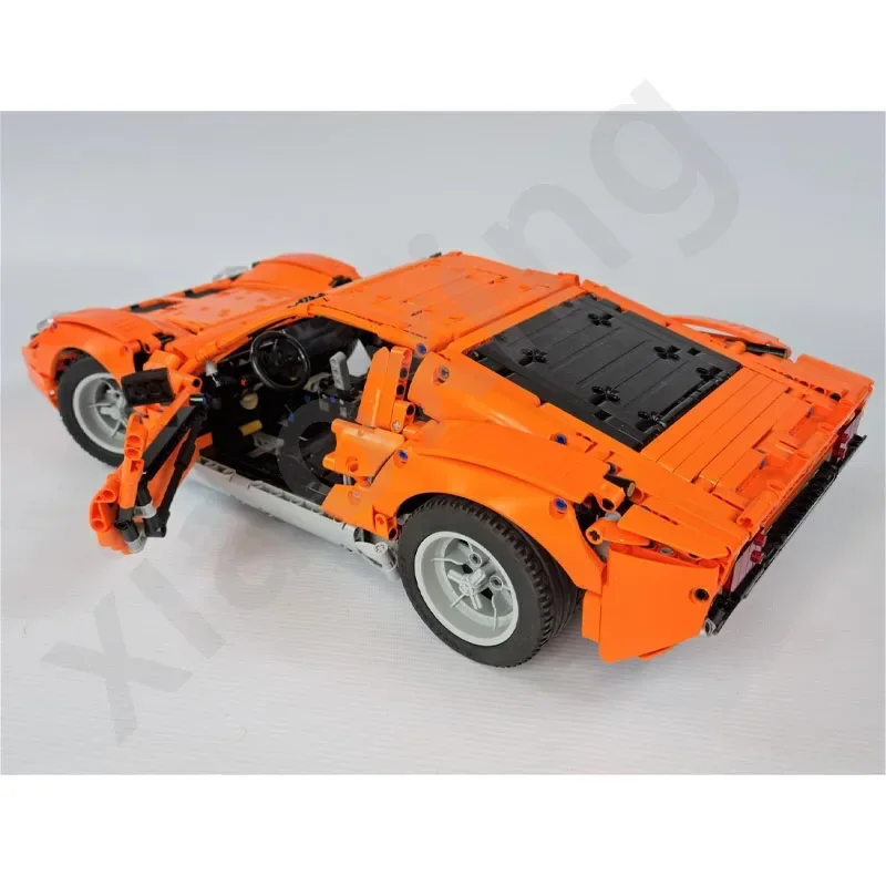 MOC-47261 New Supercar Assembly Stitching Building Blocks Model MOC Creative Building Blocks Boy Kids Birthday Toy Gift