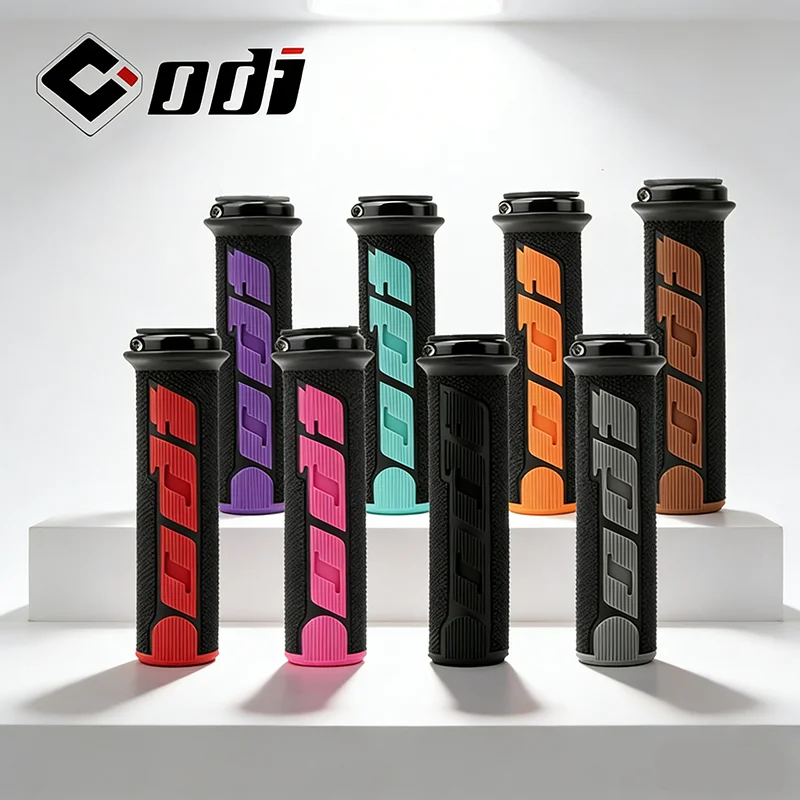 

ODI Lock on Bike Grip CNC Rubber Wear-resisting MTB Grip Non-slip Lightweight Hollow-out Bike Handlebar Mountain Bicycle Parts