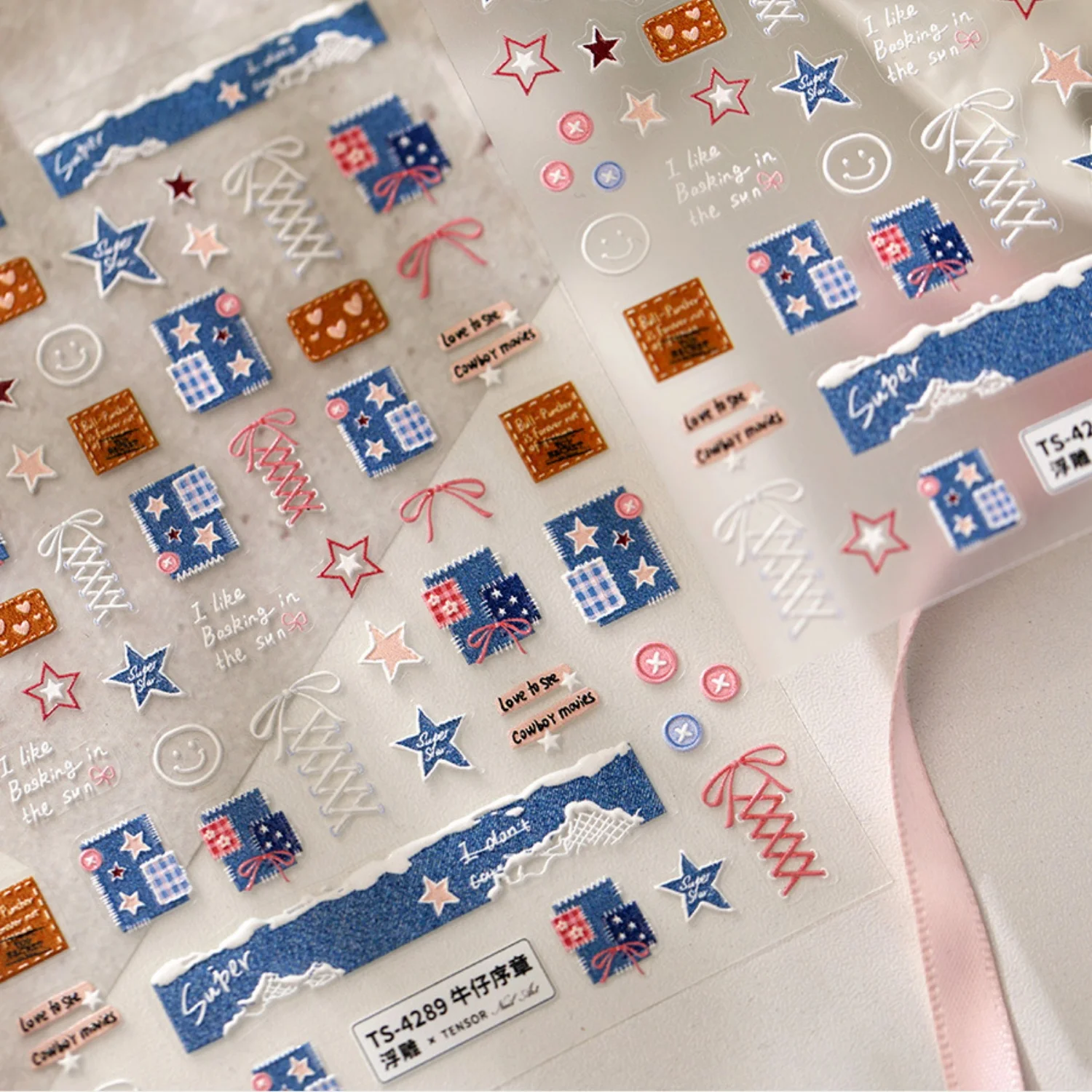 Adesivi per Unghie in Tessuto  - Nail Art Denim recensione e prezzo