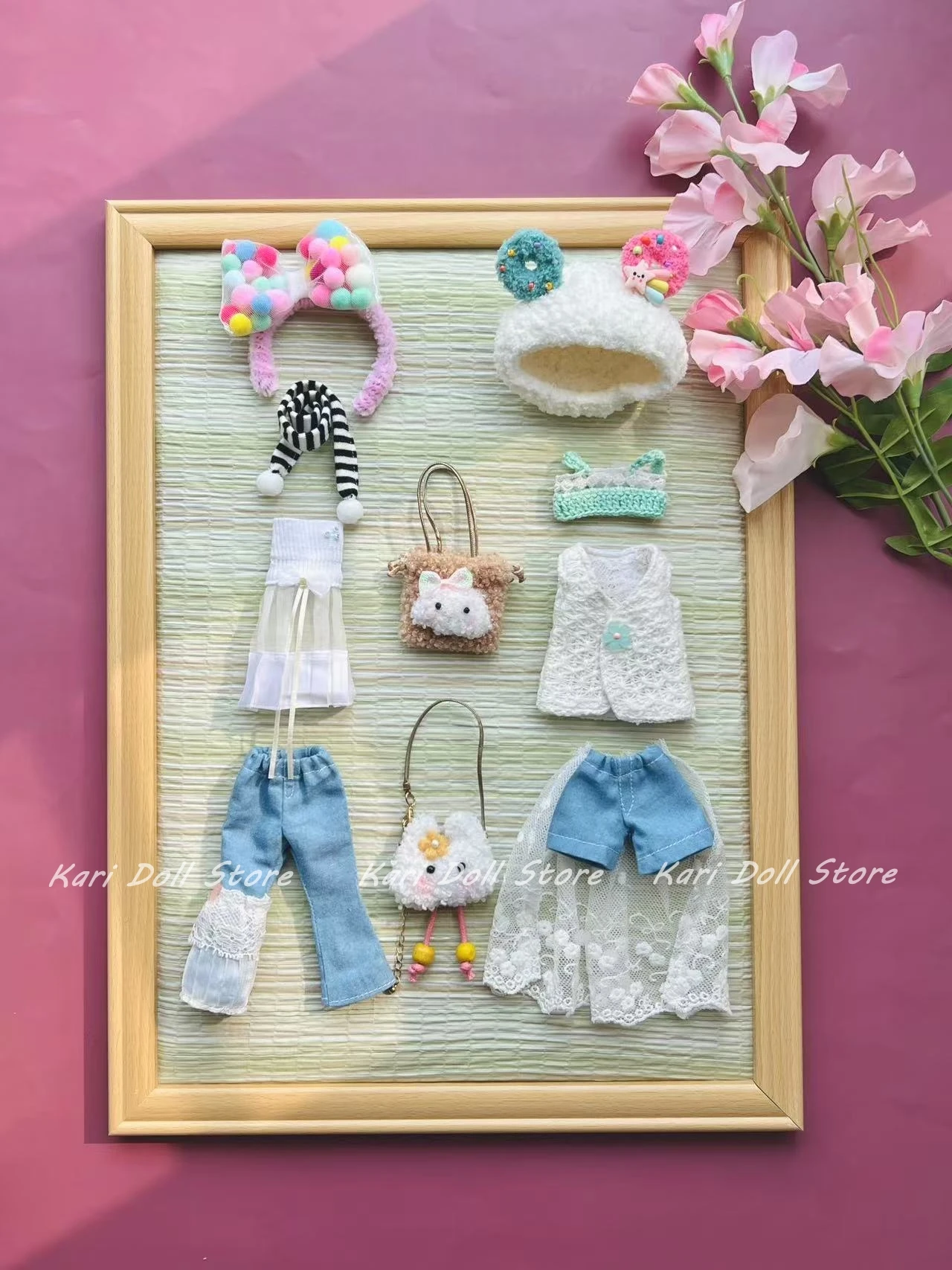 

2026 Kari Doll Clothes and skirts Brown vest pants for Landazz Landoudou Doll