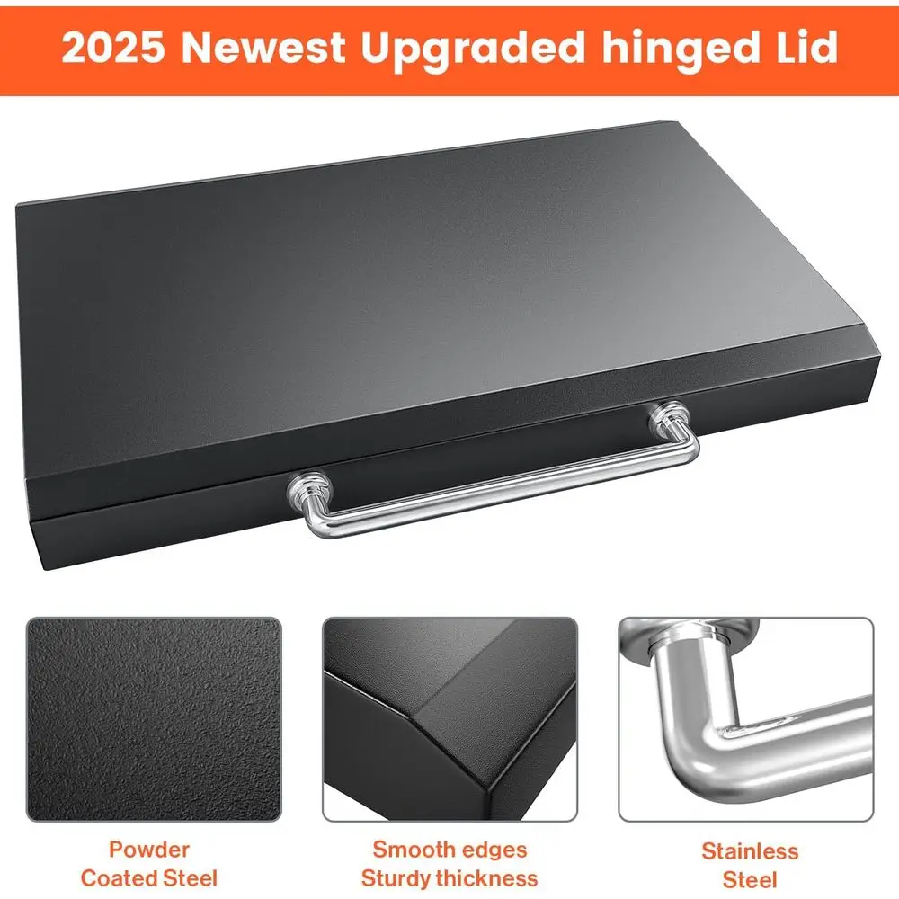 Upgraded Hinged Hard Cover for 36 Blackstone Griddle 1554-2177