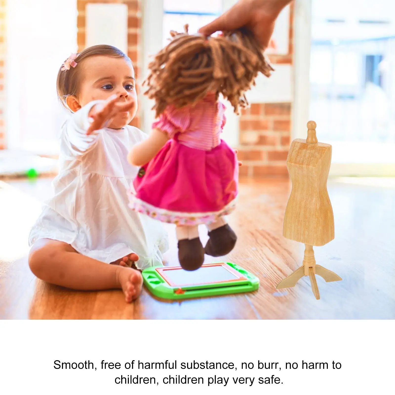 

1 шт. Декоративная вешалка для одежды в форме человека из березы, стильное украшение для дома, миниатюрный декор для рабочего стола, подарок для свадьбы и вечеринки