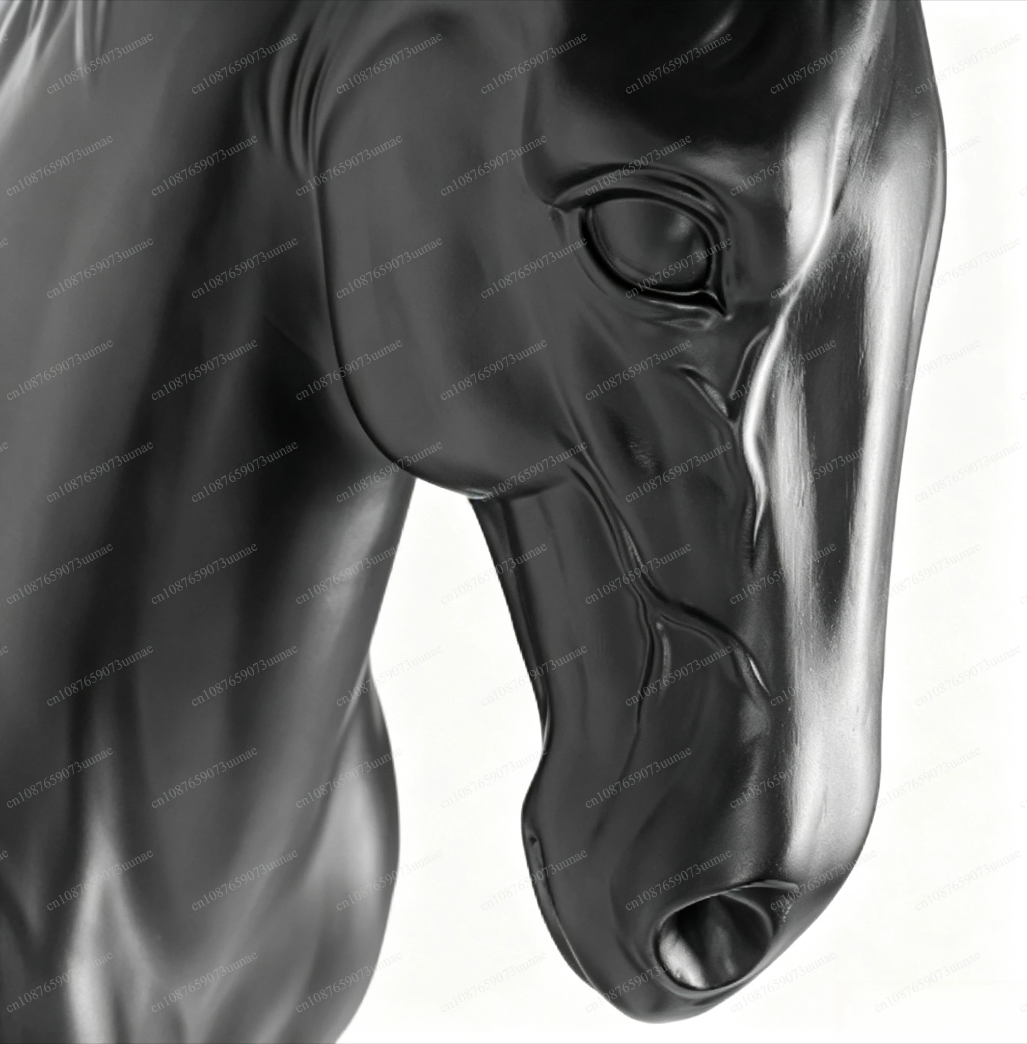 Creative Resin Half‑Body Horse Sculpture Floor Lamp, Modern Nordic Standing Decor Light for Villa Hotel Lobby Hall Entrance