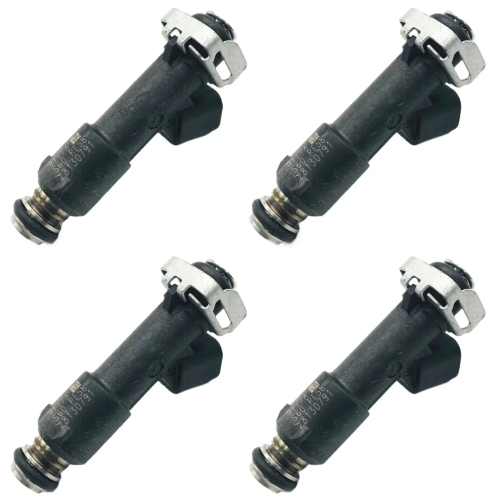 4Pcs 28130791 Fuel Injector Nozzle Set  28316657 12599504 For Geely Emgrand X7 GX7 EC8 Chevrolet Replacement
