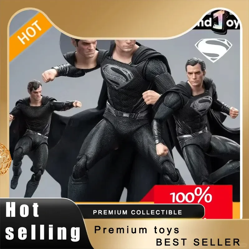 

Коллекционная фигурка Супермена 1/9 из ПВХ, оригинальная модель FondJoy DC, по мотивам фильма Зака Снайдера «Лига справедливости», Черный Супермен 2.0, для детей
