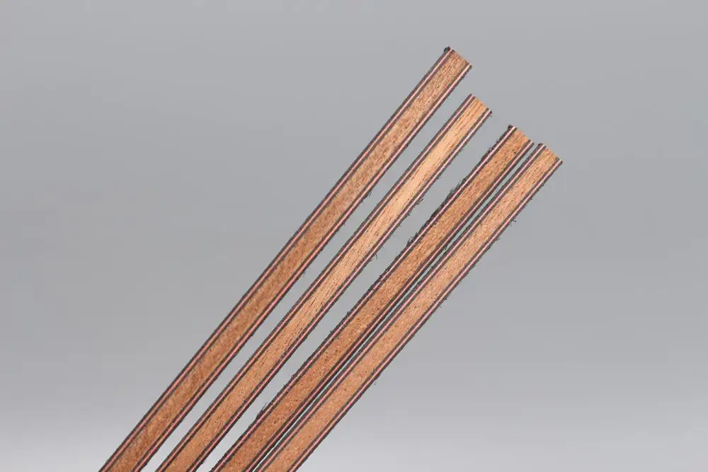 

20pcs guitar Strip Guitar Inside Binding ukulele Guitar Parts wood binding 640x6x1.2mm#148